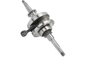 Skotrar Vevaxel, 22T Vevaxelenhet Aluminiumlegering för ATV 4-takts GY6 QMB139-motorer