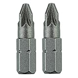 Número de piezas: 1 STANLEY STA61041-XJ - 2 puntas Pozidriv Pz2 25mm
