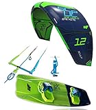 Hexa BINDINGS CrazyFly Kiteboarding 2018 Sculp 7 m Kite & Raptor 137 x 41 Tarjeta Package, Green, 7