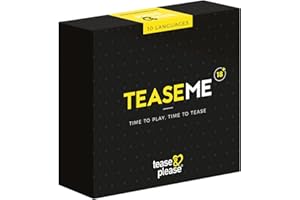 EASYGLIDE Tease & Please TeaseMe Game, Juegos Sexuales de Parejas Adultos para provocar con atributos incluidos, Juegos eroticos con juegos de rol para divertirse en el dormitorio de los adultos