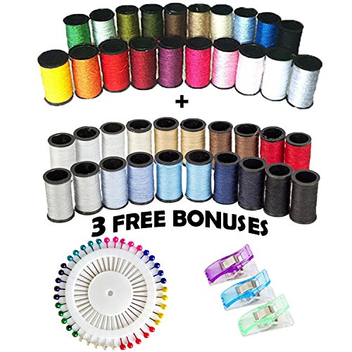 Nähset, Bonus 20 Die Meisten Nützlichen Farben Von Threads - 2