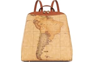 ALVIERO MARTINI 1A CLASSE ALVIERO Martini Donna Zaino Geo Classic Ziparound Naturale Mod. E013 6000