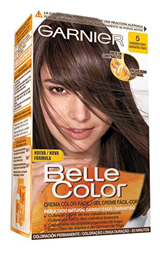Garnier Belle Color Coloración, Tono 5 Castaño Claro - 140 g