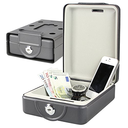 HMF 307-02 Dokumentenbox anschraubbar für Wohnmobil, Boot etc. 20,0 x 15,5 x 7,0 cm , schwarz - 5