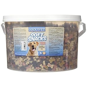 Arquivet Soft Snacks huesitos y Corazones Mix 4800 grs – 5122 gr