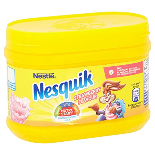 Nesquik Strawberry Milkshake Mix, 300 g - Image 5