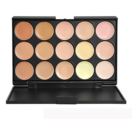 Pure Vie(TM) Concealer Abdeckcreme Camouflage Palette Cover Abdeck Makeup mit 15 Farben Mode - 2