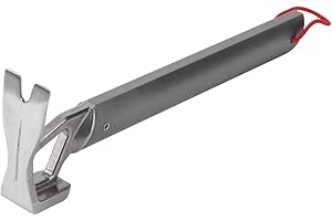 NAROOTE Camping Mallet, Hammer, Multifunctional Camping Hammer Camping Mallet Tent Peg Puller Stainless Steel Tent Pegs Stake Nail Puller Remover for Outdoor Camping Picnic Camping Tent