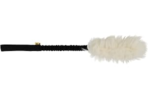 DINGO WALDEMAR RUTKOWSKI Giocattolo per cani DINGO - pelle di pecora con elastico nero, ricompensa per l'agilità e il divertimento 15579