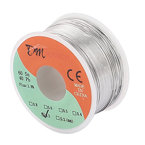 Sourcingmap® 0,3 mm 150 g 60/40 Kolophonium Core Dose führen Rolle Löten Lötzinn - 2