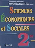 Image de Sciences économiques et sociales, seconde. Livre de l'élève