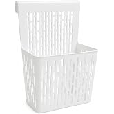 OttoHaus Kapak &Uuml;st&uuml; Plastik Askılı Dolap D&uuml;zenleyici Sepet, 24 x 9 x 32 cm, Plastik Organizer, Mutfak, Banyo ve Ofis D&uuml;zenley