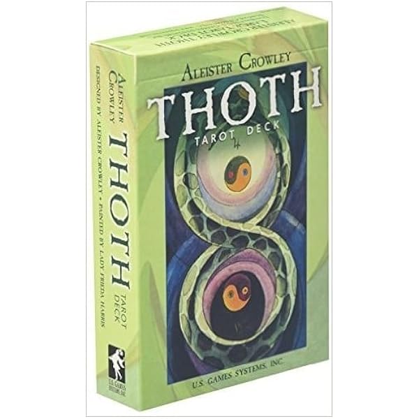 洋書 THE BOOK OF THOTH (Egyptian Tarot) The Book of Thoth (Egyptian Tarot) - Tarotopia