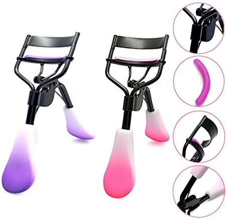 TT&amp;JIEMAOJIA Eyelash curler / curling device. Eyelash aids, No eyelids, Makeup tools, Long lasting , purple crank eyelash clip
