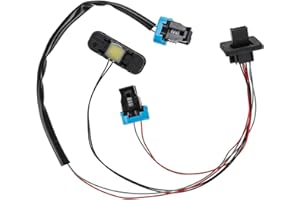 MIRTHBUY Heckklappenschalter, Heckklappen Kofferraum öffnung Schalter 13422271 Meriva B