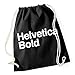 Produktbild Certified Freak Helevetica Bold Gymsack Black