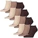Produktbild PUMA Unisex Invisible Sneaker Socken 12er Pack, Größe:35-38;Farbe:chocolate/walnut/safari
