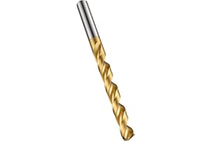 DAW21ONLINESHOP HSS Spiral Edelstahlbohrer Metallbohrer 1-30mm HSS TiN HSS-G HSS-R 2,5 mm HSS-TiN Titanbeschichtet 1 Stück