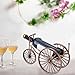 Produktbild Vdk Vintage Bronze Fahrrad Form Tischplatte Weinflaschenhalter Metall rot Wein Flasche Rack Regal für Hochzeit Restaurant Home Bar