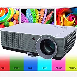 METRONAUT 2200 Lumens Mini LED RD-801 Smart LCD Video Home Theater 1080P Movie USB*2 HDMI*2 Player 50000/60000 Hours Life 5 Inch Displays Screen Black