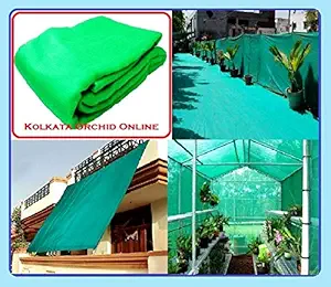 Kolkata Orchid Online 3 Mtr X 3 Mtr Green Garden Shade Net: 50-60% Shade : Greenhouse UV Stabilized Net