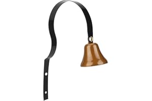 VOBOR Shop Doorbell Antique Wall Mounted Metal Bells Dog Training Bell Home Decoration Door Bell for Hotel Shop Restaurant Pets