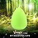 VMAGIC Premium Pro Makeup Sponges Beauty Sponge Blender for Flawless, Applicator, Highlight and Foundation (Lemon Green)