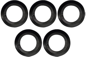ULMERVION 5PCS Franke Sink Plug Rubber Seal O-Rings Washers Gasket for Basin Sink Waste Basket Strainer for 78 79 80 82 83mm Kitchen Drain Sealing Universal Replacement Accessories