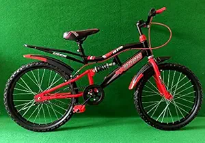 Bicycle for 5 Years to 10 Years Kids 20T Road Cycle(Single Speed - Black/RED)