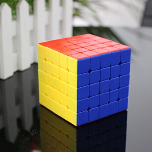 Oostifun YuXin Zhisheng Kylin 5x5x5 Magic Cube Puzzle Cube Speed Cube Toy + One Cube Bag (Stickerless)