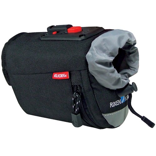 Rixen & Kaul Satteltasche Micro Bottle Bag, Schwarz, 9 x 14 x 5 cm, 1.5 Liter, 0289S