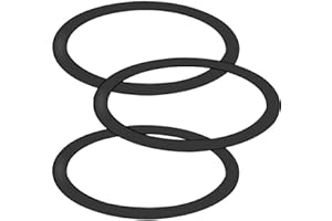 DESIGN FOR THE PEOPLE Nordlux Accessoires stald Verre Joint Lot de 3, Ø9 cm, noir