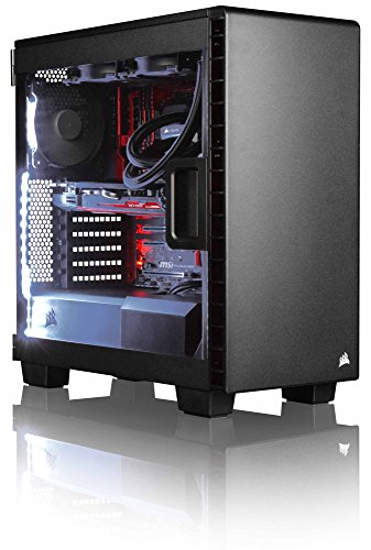 VIBOX Species-X GXR780-196 Gaming PC – 4,0GHz i7 10-Core Prozessor, GTX 1080, leistungsfähig, Wassergekühlter Desktop Gamer Computer mit Spielgutschein, Windows 10, Weiß Innenbeleuchtung, lebenslange Garantie* (3,0GHz (4,0GHz Turbo) Intel i7 6950X Extreme Broadwell 10-Core Prozessor, Nvidia GeForce GTX 1080 8GB Grafikkarte, 8GB Team 3000MHz DDR4 RAM, HyperX Savage 120GB SSD, 2TB Festplatte, Corsair H100i GTX Wasserkühler, EVGA 750w Netzteil, Corsair Gehäuse, GODLIKE) - 3