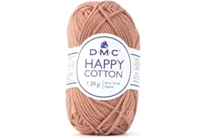 DMC - Happy cotton - Speciale Amigurumi - 100% cotone - Morbido e piacevole da lavorare | Gomitolo da 20 g - 43 m | 49 colori