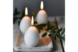 GINKAGO 8 in 1 Silicone Bougies Parfumées Moules, œufs de Pâques Moules à Bougie pour la Décoration de la Maison, 3D Bubble Cube Cire Bougie Fabrication Moule