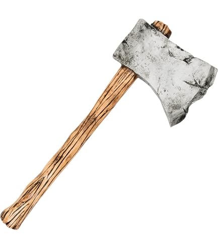 Boland Hache Halloween 45 Cm – Accessoire Déguisement Réaliste, Poignée Aspect Bois, Pour Carnaval Ou Fête Horreur