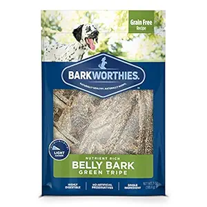 Barkworthies Green Tripe Sticks Treat, 7-Ounce