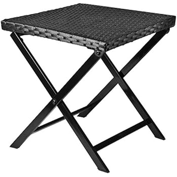 Amazon.de: Outsunny Gartentisch Garten Beistelltisch Tisch Gartenmöbel