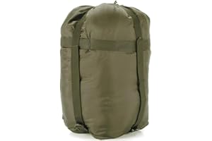 Snugpak Compression Sack WGTE - Durable Nylon Compression Stuff Sack for Camping and Trekking – Travel Bag with 4 Straps & Drawcord System for Sleeping Bags, Clothes – Reduces 30-50% Bulk