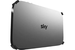 Q-View Sky Q Box Wall Mount Clip Bracket For 1TB & 2TB - Made In UK (Plastic) PLEASE SEE DETAILS BELOW FOR COMPATIBILITY