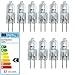 Produktbild Heitronic 10 Stück Lampe Halogen Stiftsockel 20 Watt G4 Xenon-Füllung 12 Volt Birne Leuchte 20W 12V