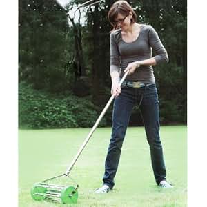 Rasenlüfter Rasenpflege Vertikutierer Rasenbelüfter Rasen-Entmooser