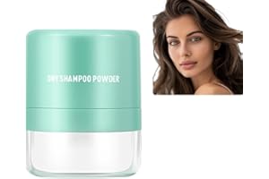 SONGVISON Shampooing sec en poudre, contrôle efficacement les cheveux, shampooing sec Qil, poudre volumisante pour les cheveux avec un parfum rafraîchissant, sans résidus - les cheveux ont l'air épais et frais