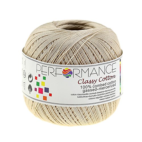 Häkelgarn Classy Cotton 50g #0000 beige