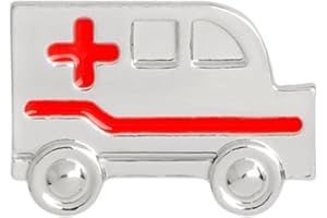 HCMA Cruz roja, Pines de Ambulancia, Insignias, broches, Pin de Solapa, médico, Enfermera, Escuela médica, Regalo de graduación, joyería de Enfermera