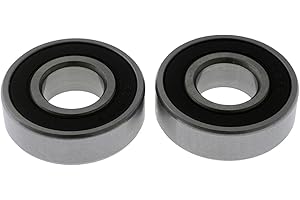 KH-PERFORMANCE 2X Radlager Vorderachse kompatibel für Peugeot Speedfight 1 2 AC LC Euro 1 2 Roller, MAXISCOOTER