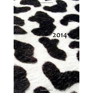 Calendario 2014 - vaca: una página doble por semana