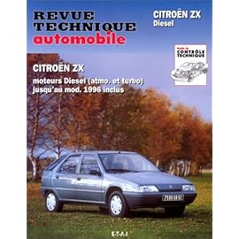 Études & documentation de la Revue technique automobile, N° 548 et 584 : Citroën ZX Diesel et turbo Diesel