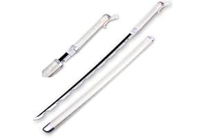 LIUD Demon Slayer Katana Tanjiro Zenitsu Inosuke Rengoku Katana Schwert Holz Ninja Schwert Anime Cosplay Holzschwert Anime Lovers Cosplay Katanas Requisiten Dekoratives Spielzeug ABS /104cm