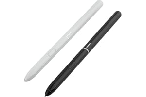 BESDIRECT Stylets pour écrans tactiles, Stylet pour écran Tactile pour Samsung Galaxy Tab S4 10.5 2018 SM-T830 SM-T835 T830 T835 Stylet Bouton d'écriture au Crayon (sans sensibilité à la Pression) (Noir)